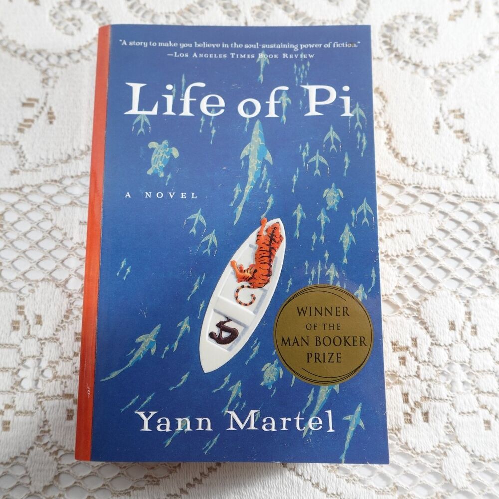 Life of Pi Yann Martel 2002 Man Booker Prize Winner Paperback Novel